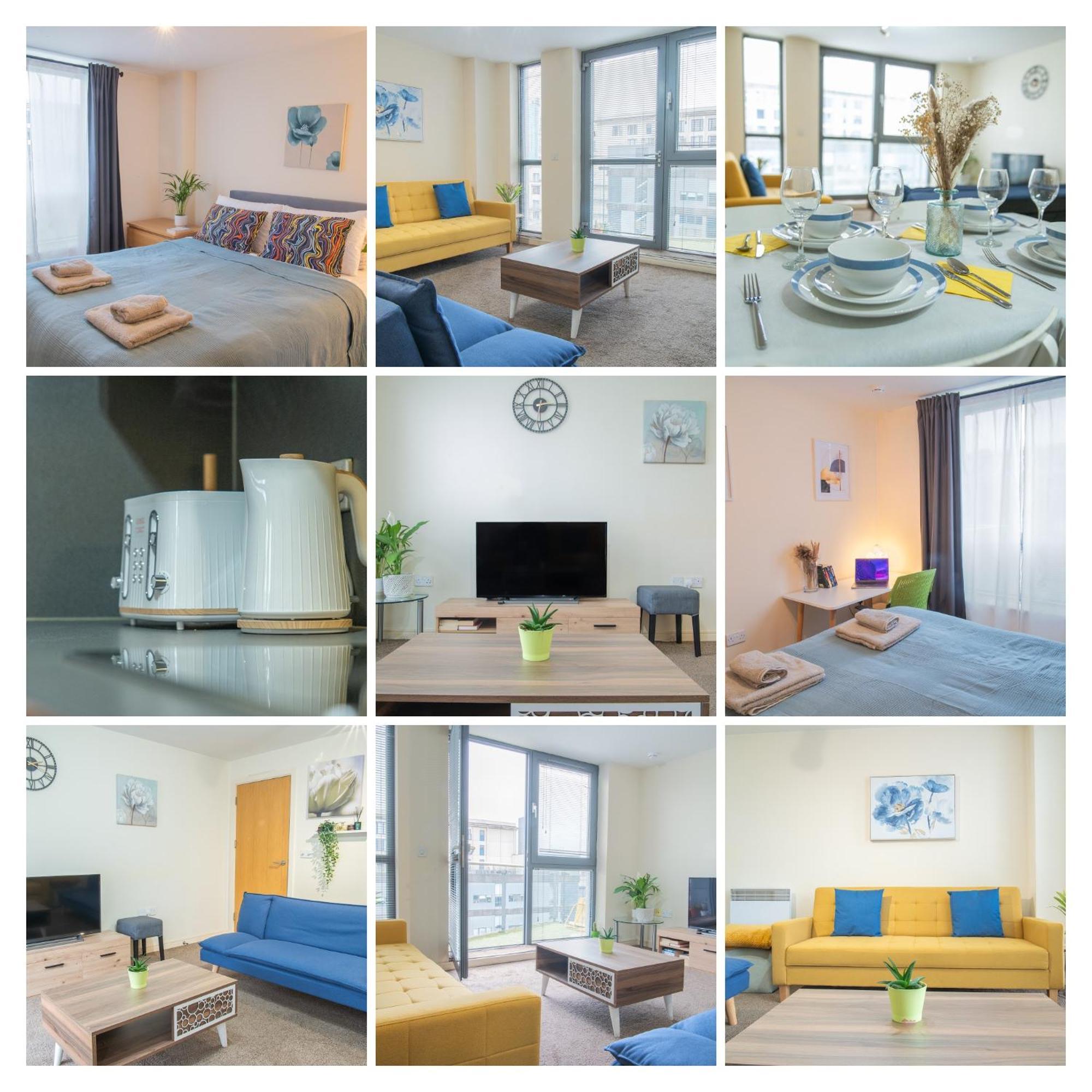 Stay In Our Stylish Flat! & Secure Building & Sleeps Up To 4 Birmingham Esterno foto